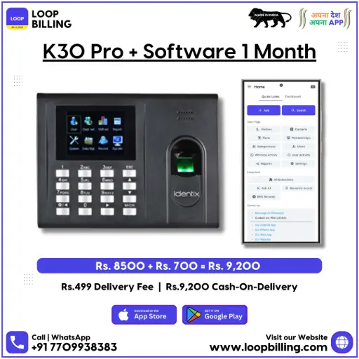 Essl K30 Pro + Software 1 Month